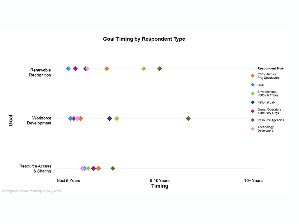 Goal Timing by Respondent Type