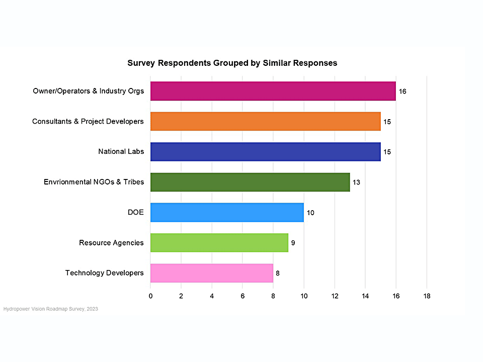 Survey Respondents Grouped by Similar Responses